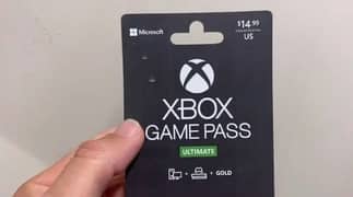Xbox gamepass ultimate 1 month