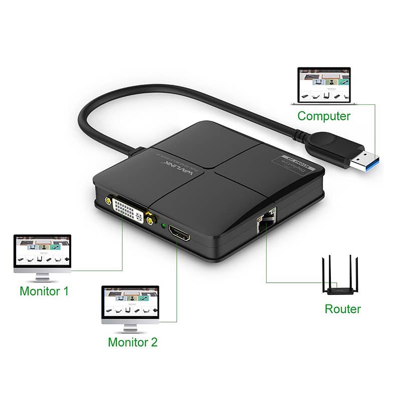 Multi-viewer 4x1 Switcher  HDMI Quad Screen Segmentati 5 Viewing Modes 14