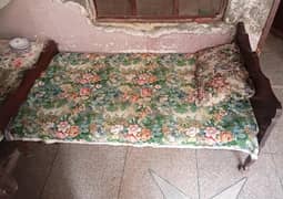 Bed original wooden  signal pice