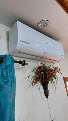 haier solar hybrid DC inverter ( Electricity Bill zero)