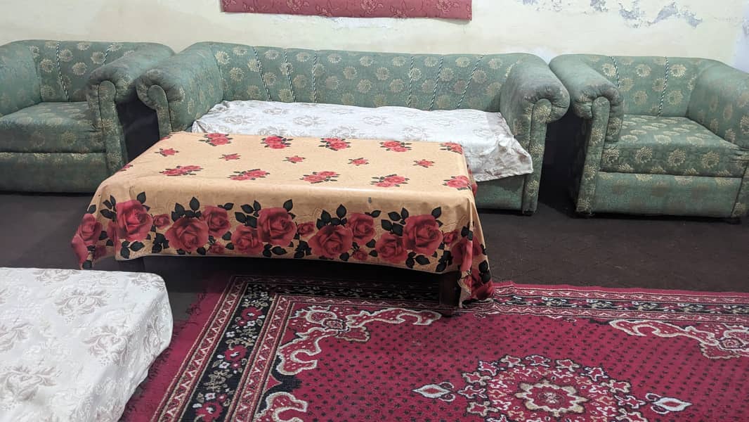 sofa set with table 3
