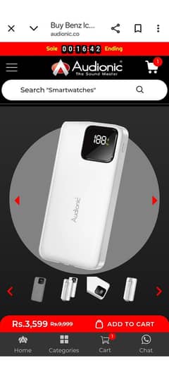 audionic 2 weeks used best power bank