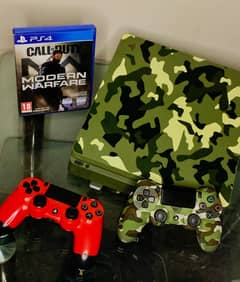 PS4 Slim 1TB Limited Edition with 2 Controllers