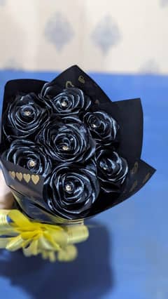 artificial beautiful handmade forever flower bouquet 
