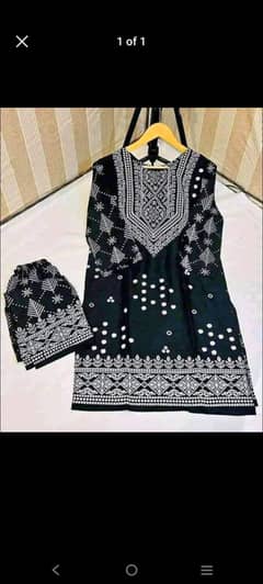Arabic lawn 2p  block print