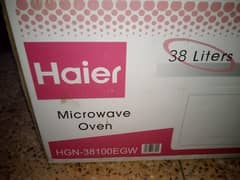 Haier 38 Liter Microwave Capacity 38 Liter new box pack
