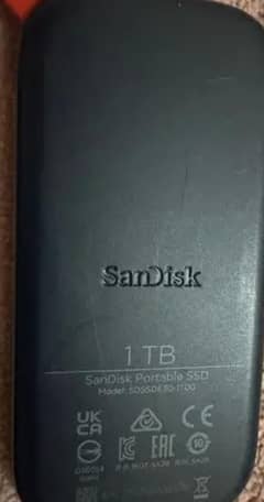 SanDisk 1tb external ssd