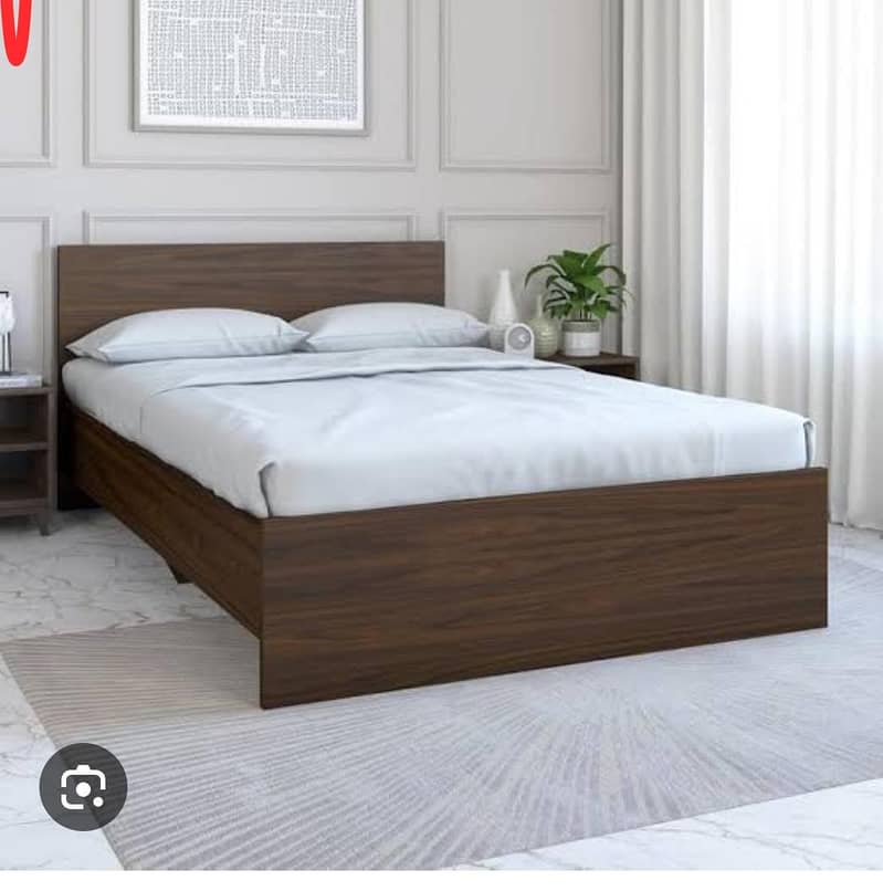 1 bed along with dressing, 2 side table and three centre table for use 0