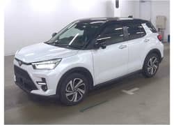 Toyota Raize Z Premium 2020 pearl white 2 tone color