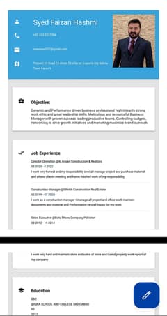 ASLAM O ALAIKUM I NEED JOB