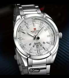 Naviforce Men's Stainless Steel Quartz Watch