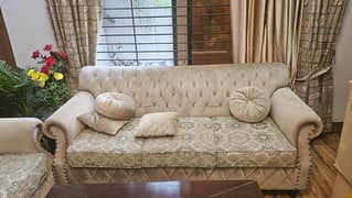 Premium 7-Seater Sofa Set | Luxurious & Spacious | Like New