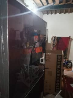 Haier fridge full size HRF 438 digital inverter warranty available