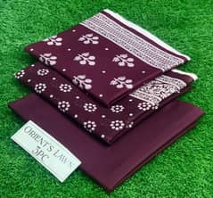 3pieces / unstitch / ladies unstitch / lawn unstitch / summer lawn /