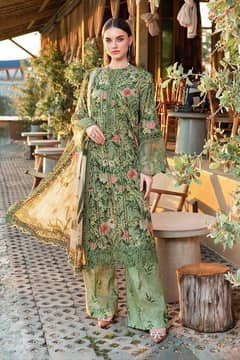 Maria B lawn / lawn printed / ladies lawn / summer lawn / ladies prin