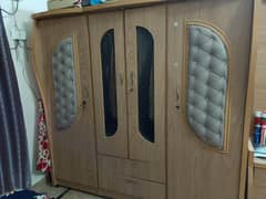 Bedroom Furniture For Sale Double Bed, Cupboard, Divider,Dressing,iron
