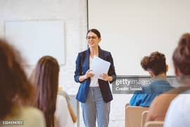 Lecturer in girls college