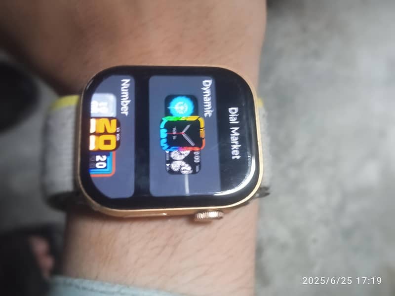 Dt watch x. colour gold.  real 4gb memory.  2 weak use 8