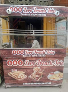 french fries counter