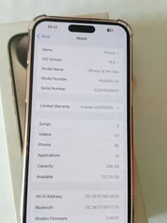 I phone 15 pro max jv 10. by 10 fone ha
