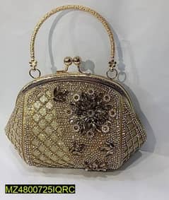 fancy bridal clutch