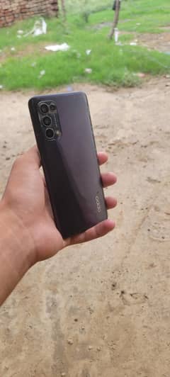 oppo reno 5 All ok glass break finger off