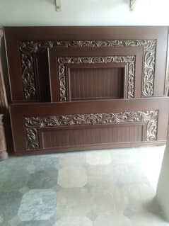 double bed set shesham polish