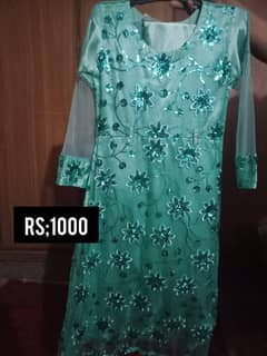 one time used dressed