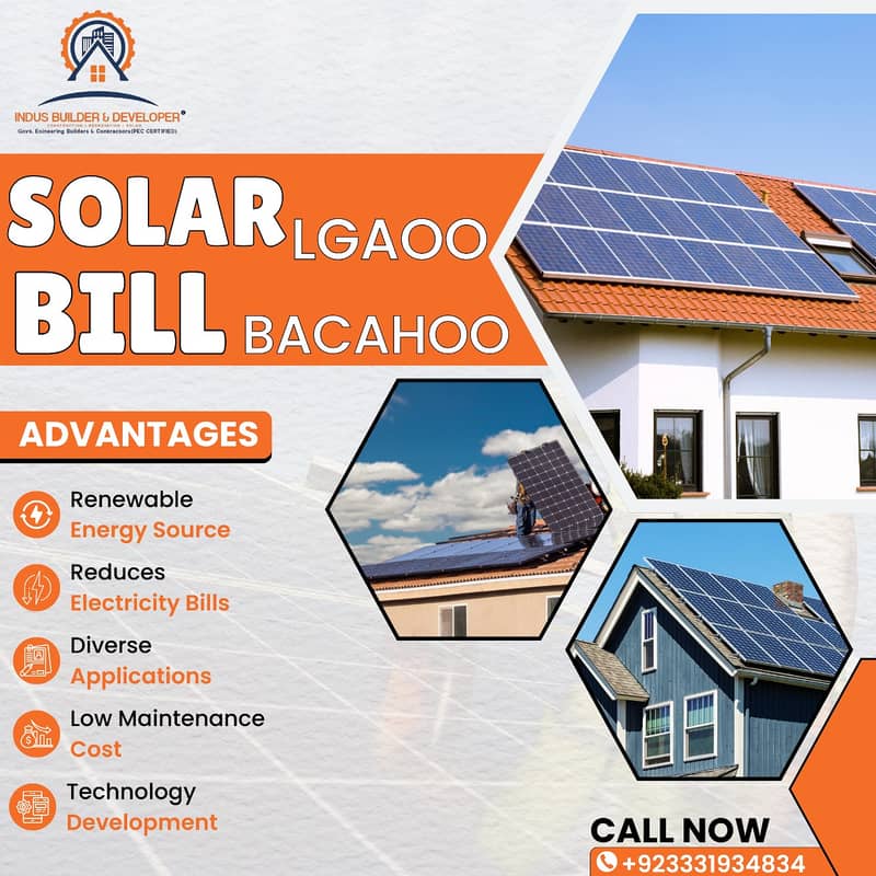 On-Grid System with A Grade inverter and panel 2