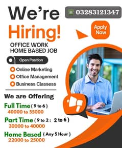 we have jobs available for male/female/students