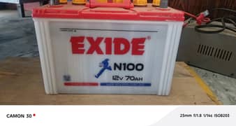 EXIDE 12V BATTERY ( 4 Month Warrnty )