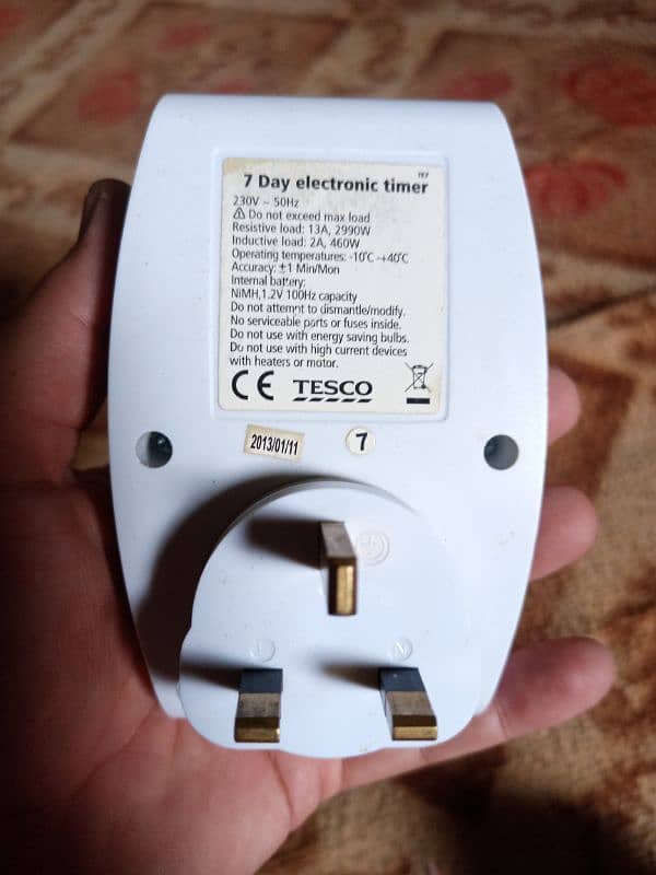 Electric Timer Philips Germany Energy Saver 4