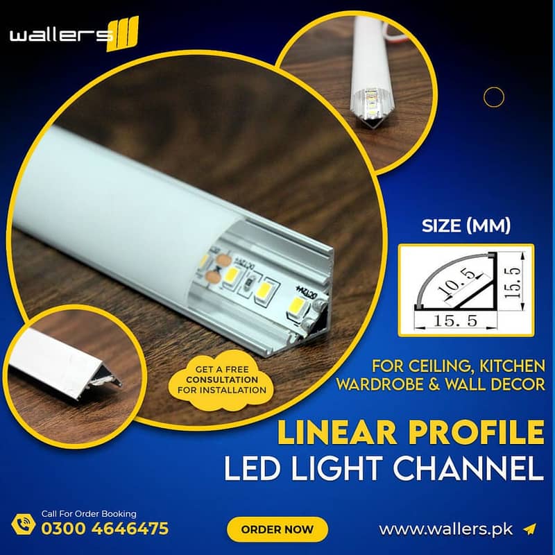 Profile Lights – Available in Multiple Sizes & Shapes 4