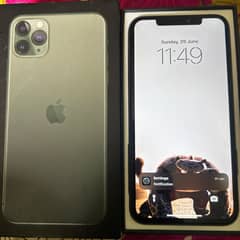 iphone 11 pro max 256Gb with Box Non sim time available