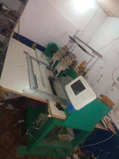 2 Head embroidery machine