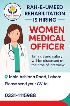 women medical officer & sweeper