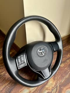 Toyota Vitz Multimedia Steering Wheel