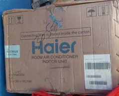 Haier 1 Ton non inverter dabba pack new ac
