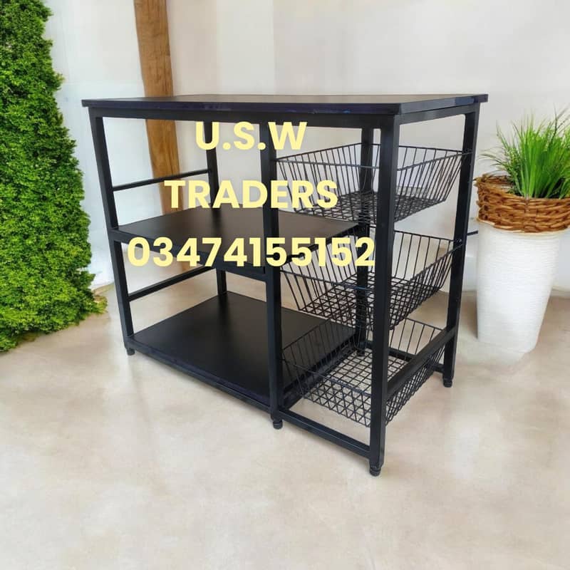 kitchen rack,oven stand multipurpose usage 1