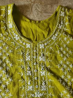 embroidered 3 pcs suit