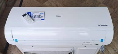 Haier Dc inverter 1.5 ton Brand new condition 0/3/2/4/4/4/5/1/2/1/6