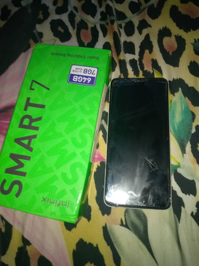 Infinix Smart 7 4/64 10/10 Condition With Box 1