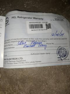 pel company medium size fridge for sale