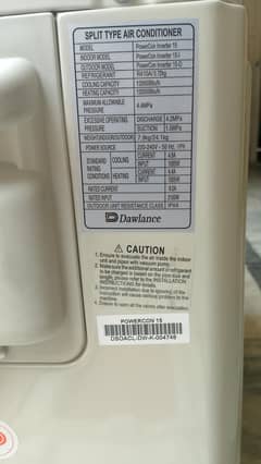 Dawlance Powercon X 1 Ton Inverter AC (only outdoor)
