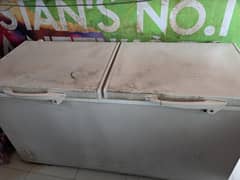 waves freezer double door full size