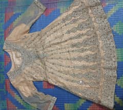 Bridal Sharara Frock Dupatta Jamawar Suit for sale