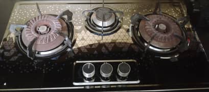 3 burner stove