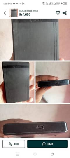 Hard case USB 80GB