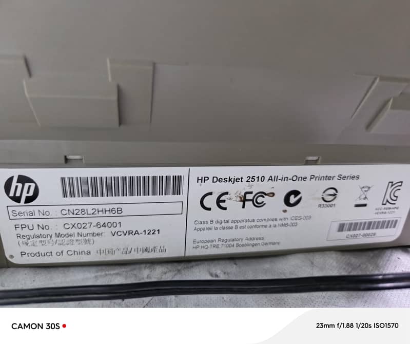 Hp Deskjet 2510 All In one Printer Print, scan, copy Imported from U. k 6