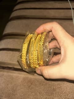 gold platted bangles